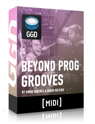 Beyond Prog Grooves by Simen Sandnes & Baard Kolstad - Midi Pack