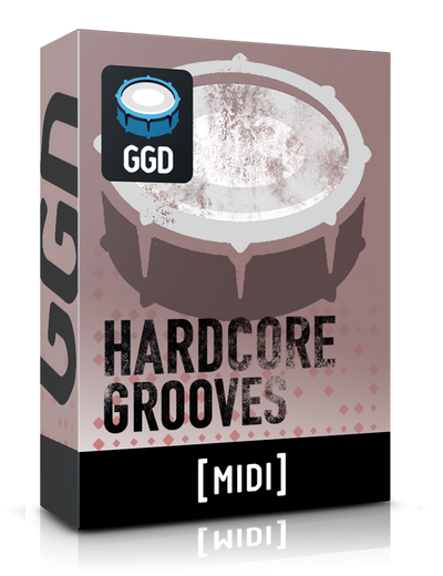 Hardcore Grooves - Midi Pack