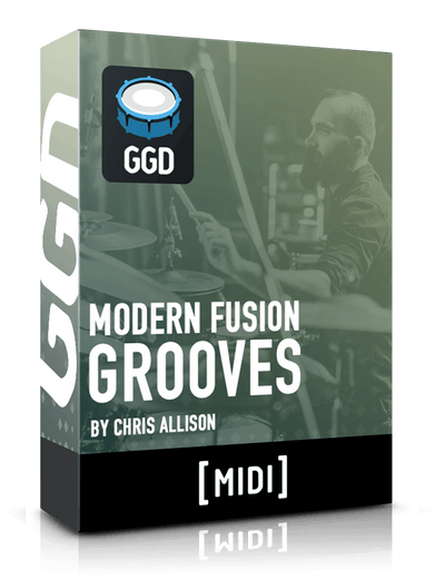 Modern Fusion Grooves by Chris Allison - Midi Pack