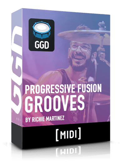 Progressive Fusion Grooves by Richie Martinez - Midi Pack